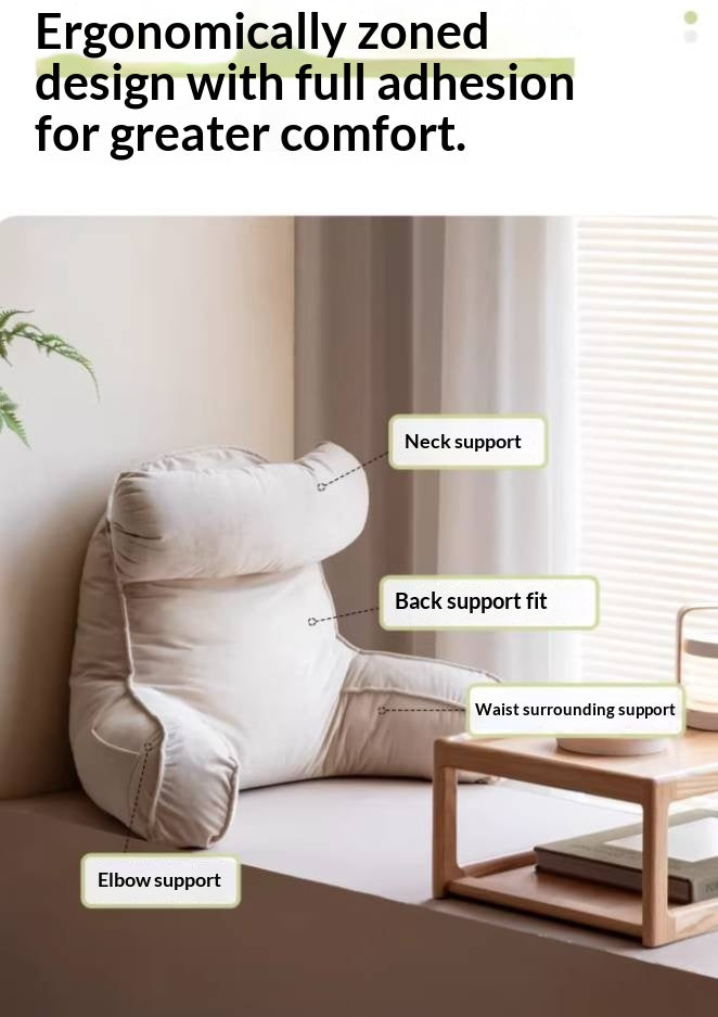 Headboard Pillow with Removable and Washable Cover