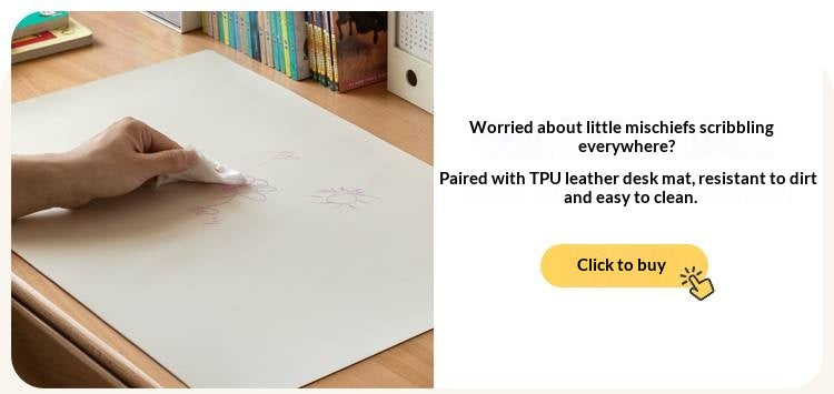 Beech Solid Wood Kids Corner Desk