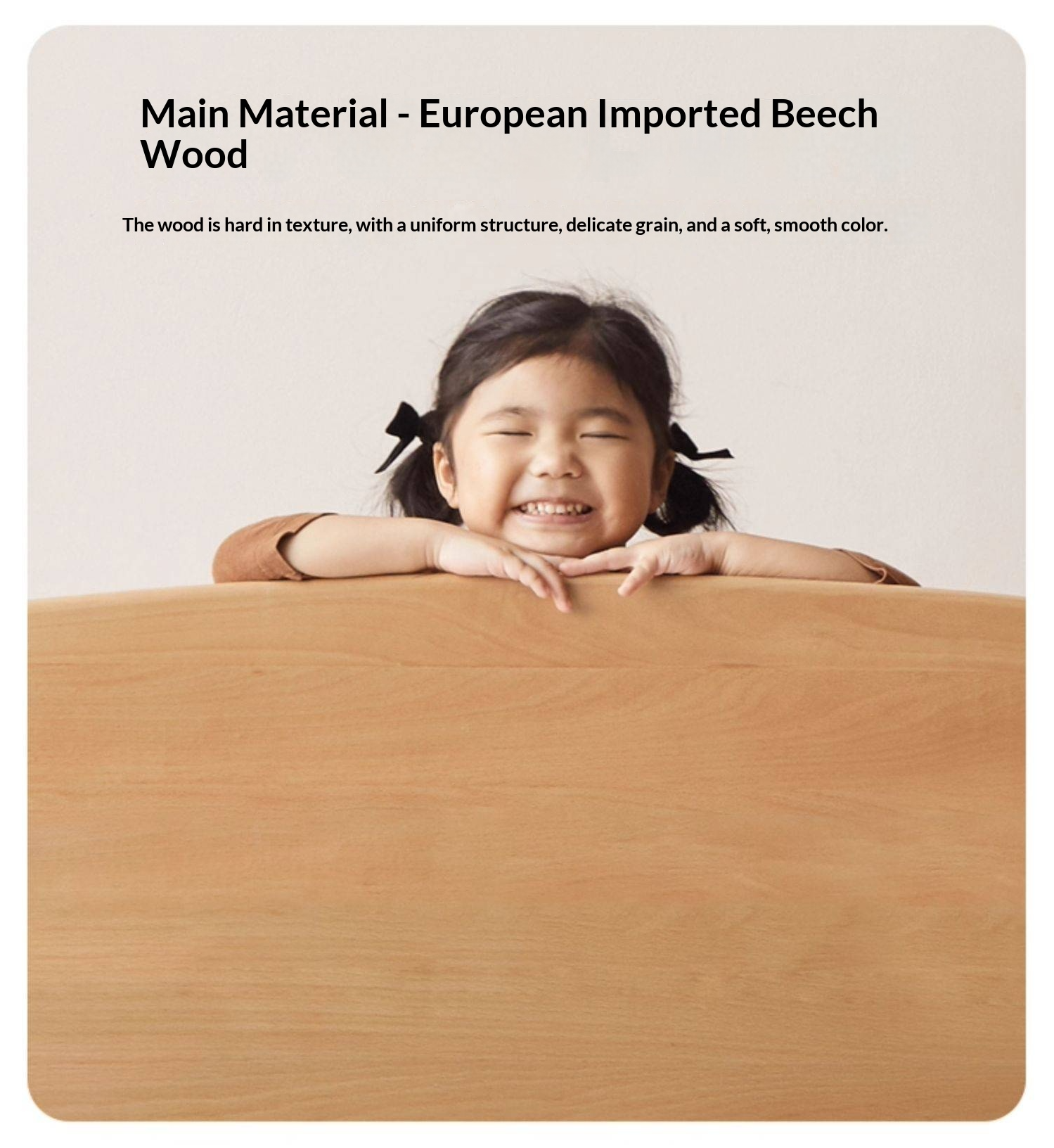 Beech Solid Wood Children's Soft Backrest Storage Loft Bed with Night Light