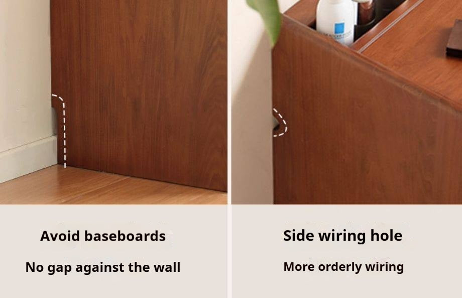 Solid Tulipwood Classic Vintage Vanity Table.