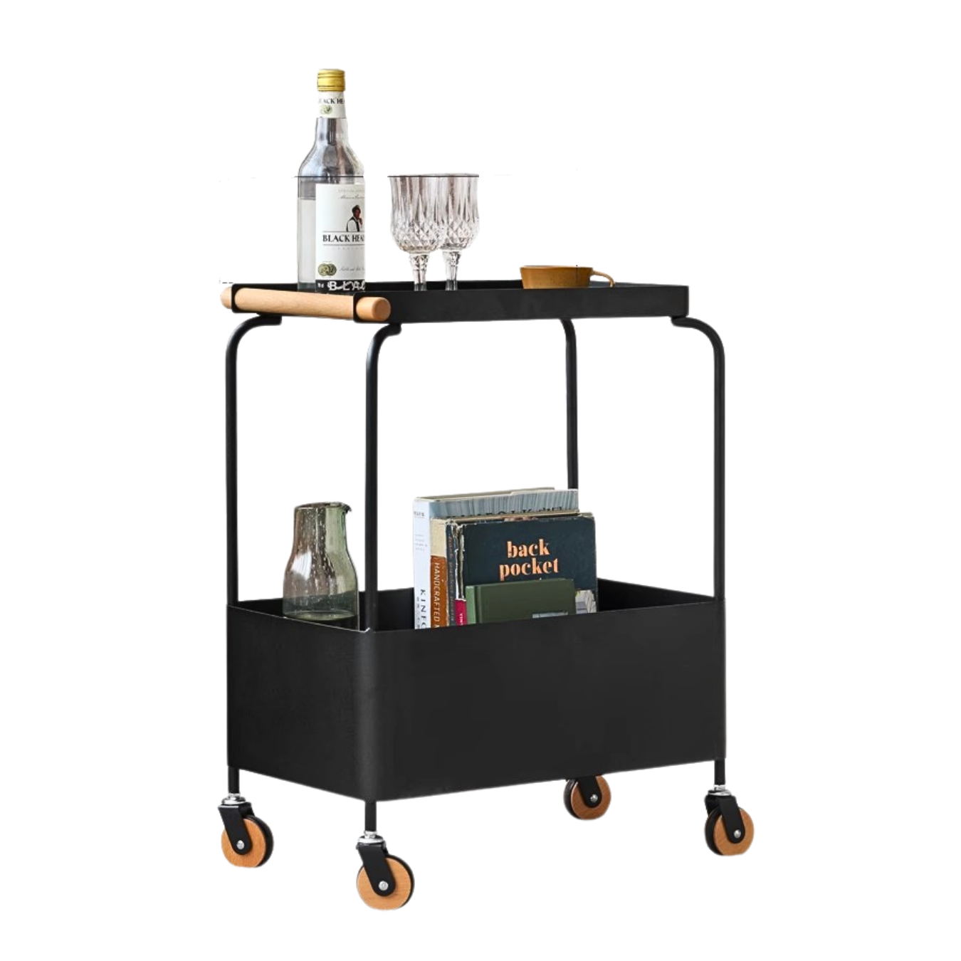 Storage Rack, Movable Small Cart