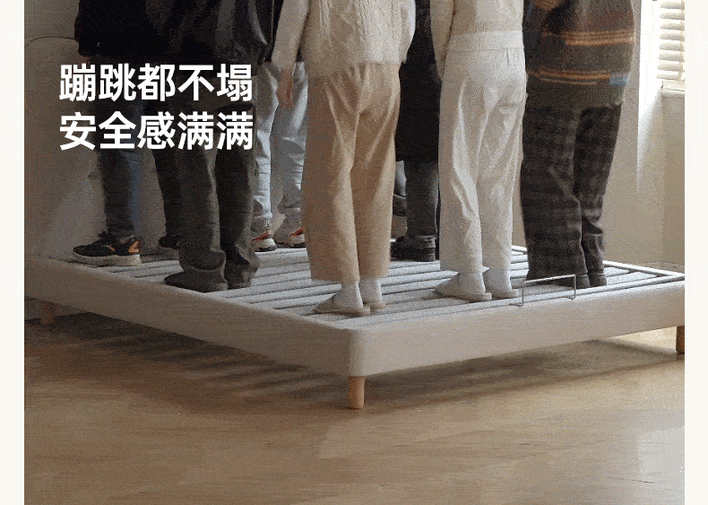 Fabric Cat Scratch Soft Backrest Bed