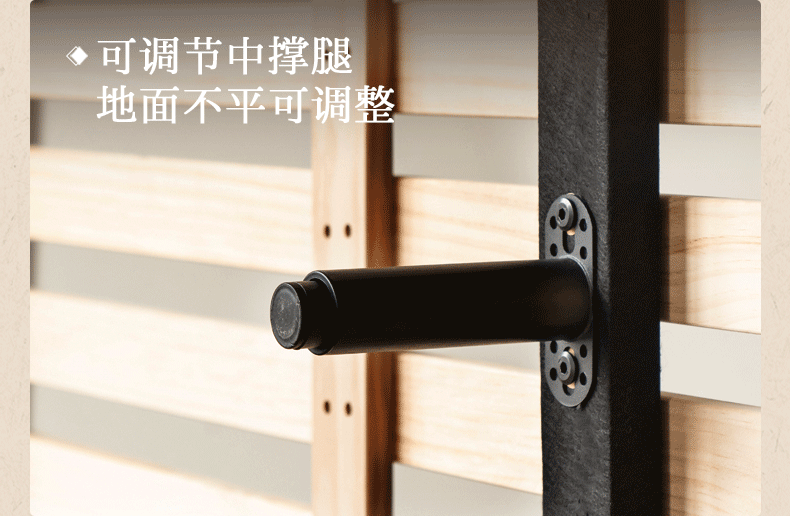 Eco-Friendly Cloud Leather Bed — French Retro Style Upholstered Fabric Bed