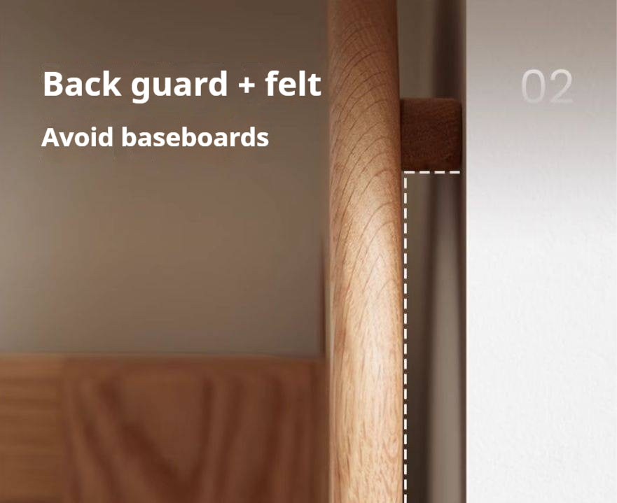 Oak, Ash Solid Wood Bookshelf Household Corner Storage Rack