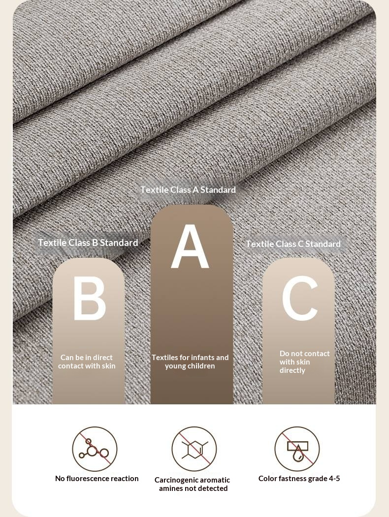 Oak Solid Wood Bed with Genuine Leather and Light Upholstery