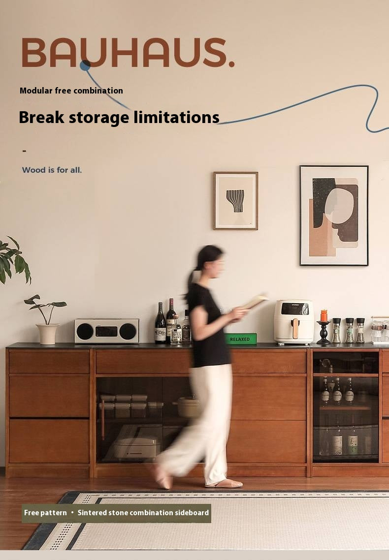 Poplar Solid Wood Medieval Sideboards.