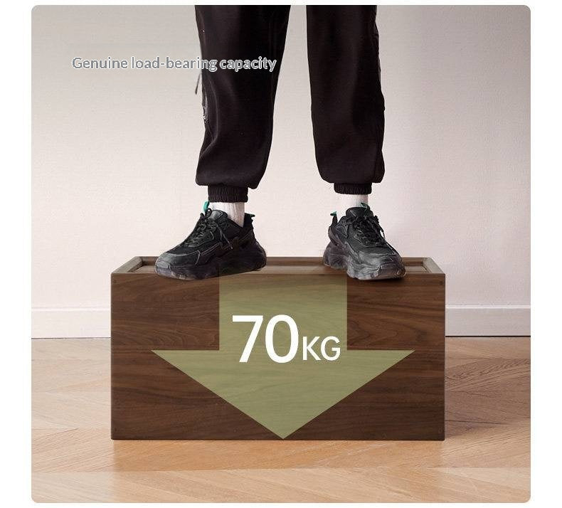 Sandalwood, Oak, Black Walnut, Ash Solid Wood Light Luxury Style Module Bookcase