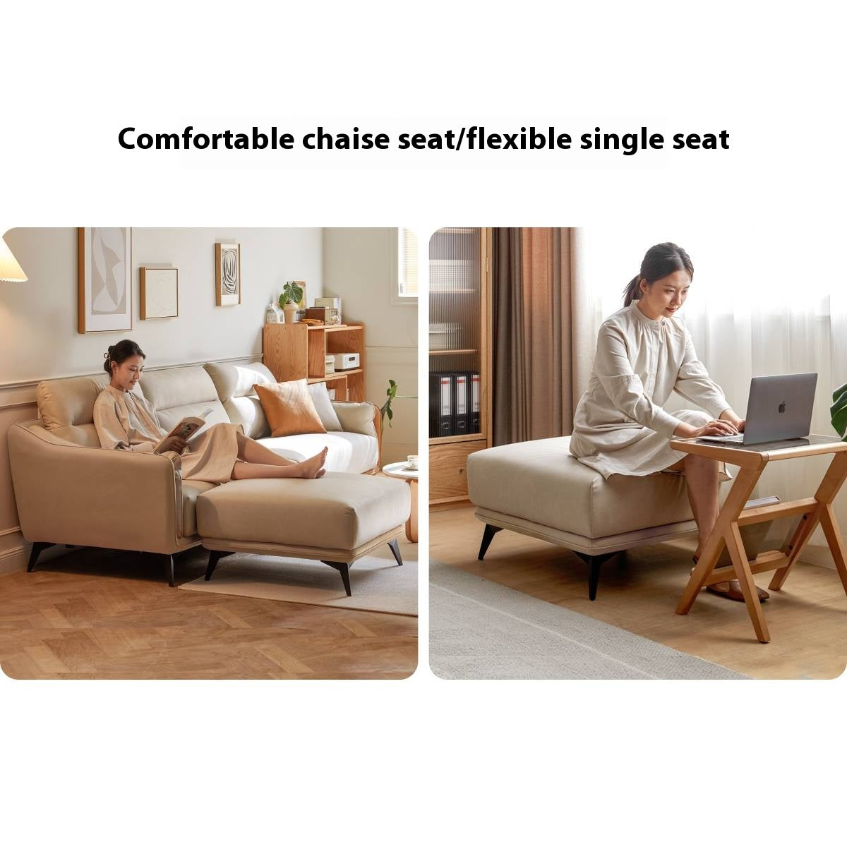Fabric Soft Footstool Modern And Simple Footrest-