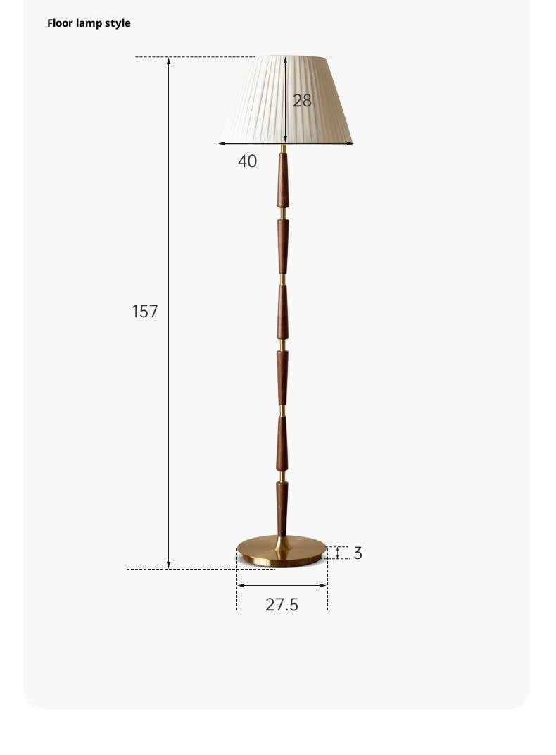 Ash Solid Wood Japanese Style Luxury Lamp