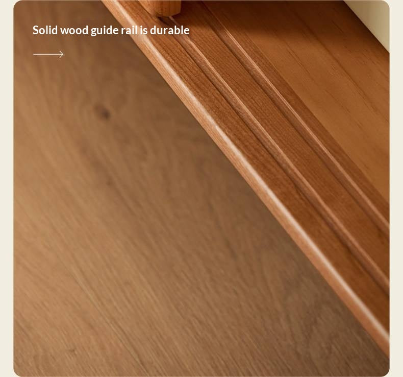 Cherry Solid Wood Ultra-thin Sideboard