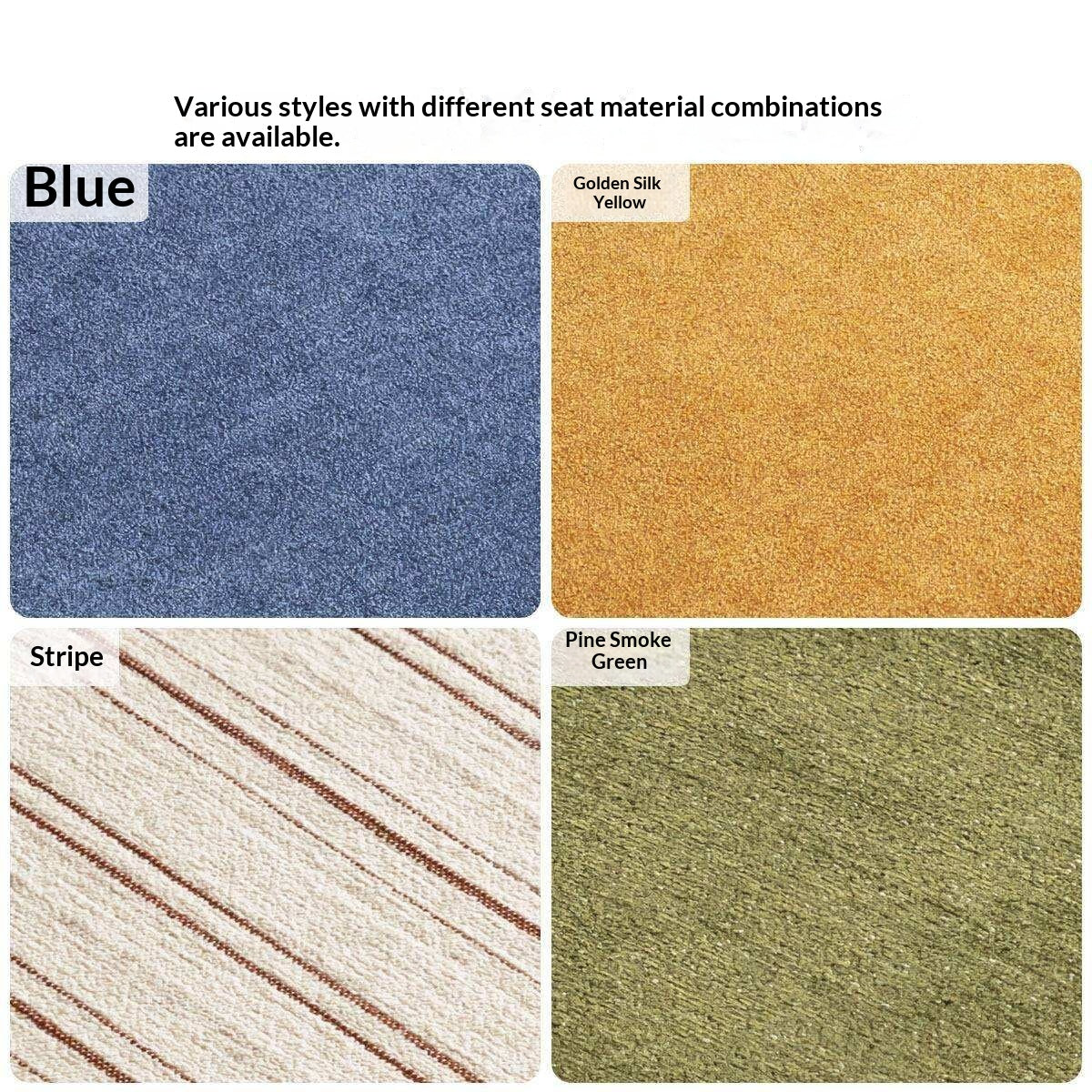 4 pcs-Beech, Ash Solid Wood French Retro Chair with Removable Washable Cushion