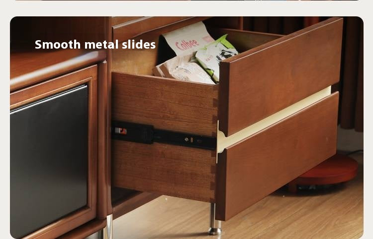 Poplar Solid Wood Ancient Style Side Cabinet.