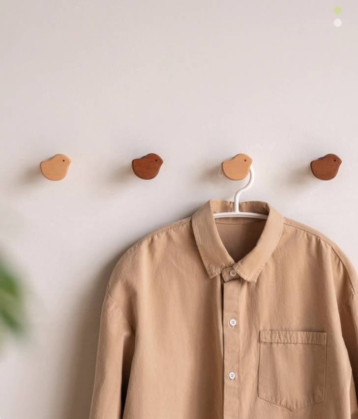 Beech Solid Wood Entry Door Porch Hanger