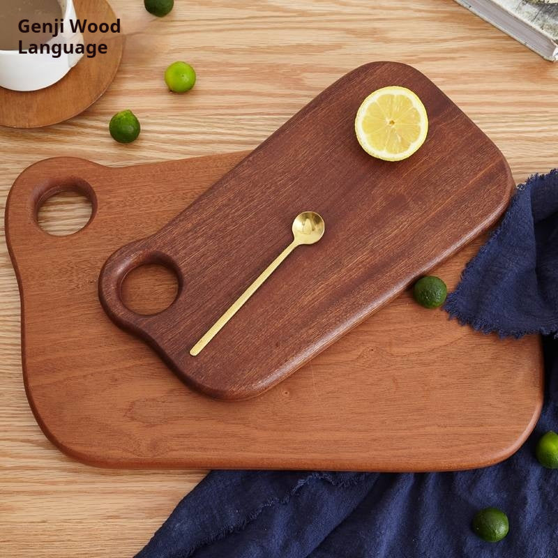 Ebony Solid Wood Nordic Kitchen Cutting Board