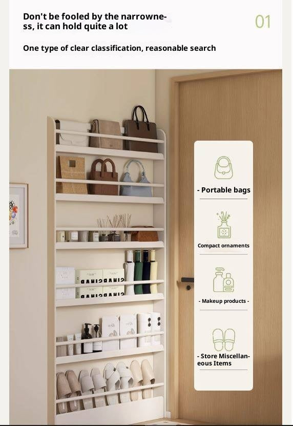 Solid RubberWood Cream Style Corner Bookshelf