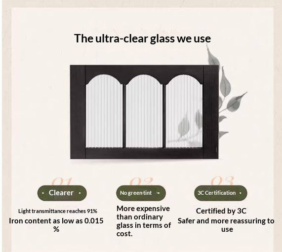 Solid RubberWood French Retro TV Stand