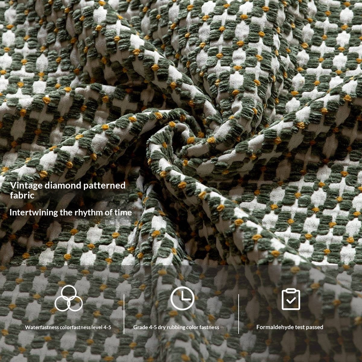 Egg Shell Rocking Lounge Chair with Upholstered Cocoon Seat and Metal Frame With Beech Legs