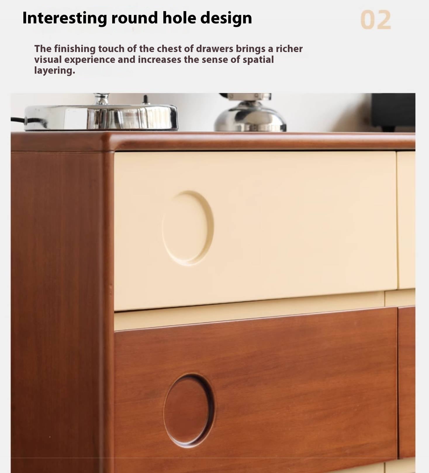 Poplar, Cherry Solid Wood Antique Style Drawer