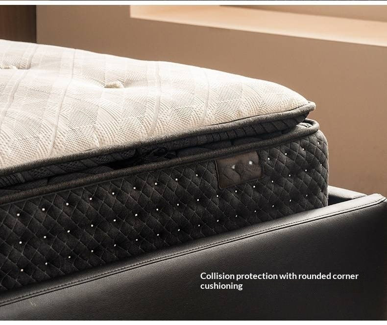Premium Zero-Glue Hybrid Mattress, 11.4" with Dual-Layer Pocket Coil System, Medium Firm Support (H3)