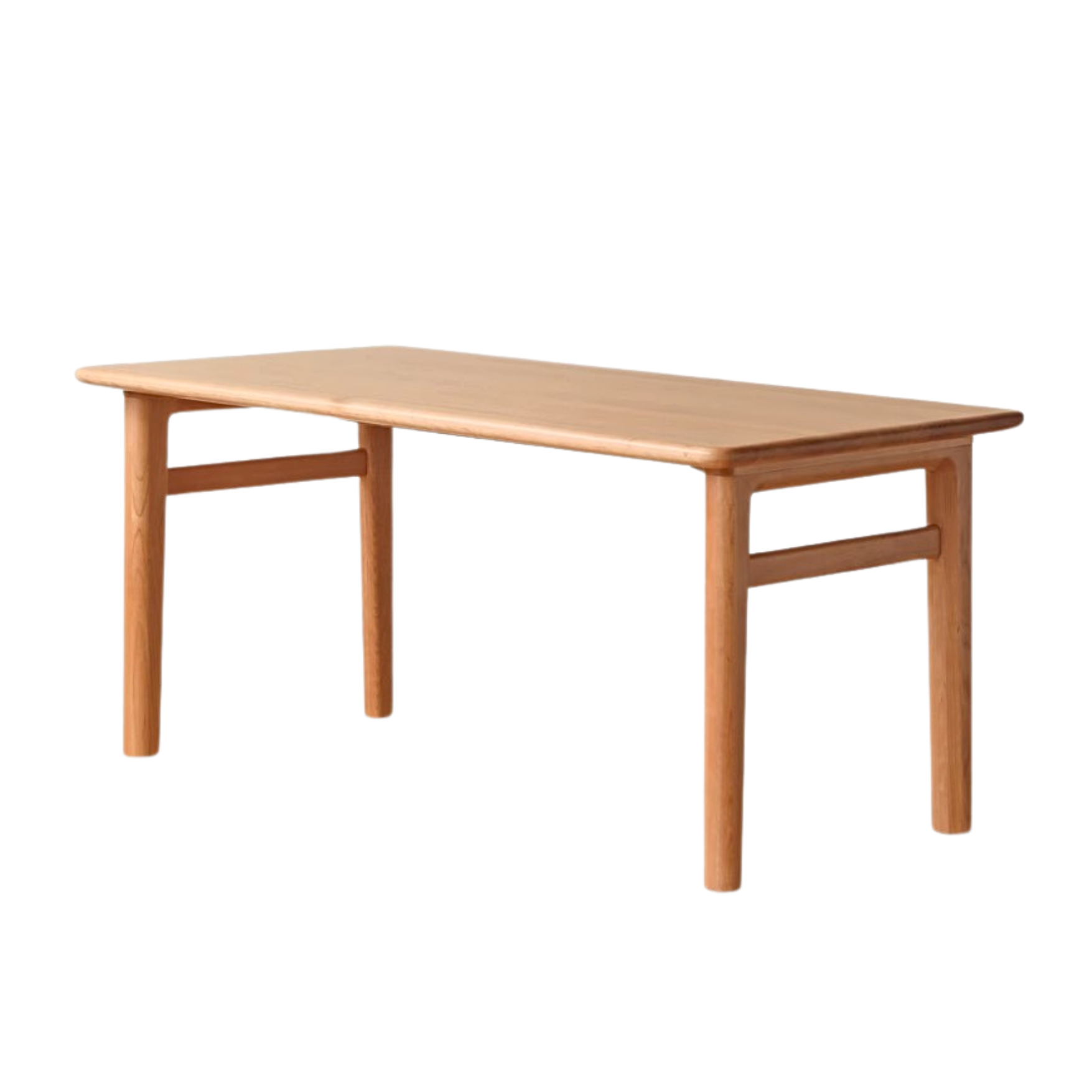 Cherry Solid Wood Office Desk, Large Dining Table