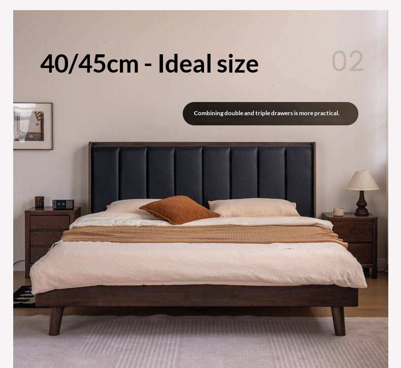 Oak Solid Wood Nordic Nightstand