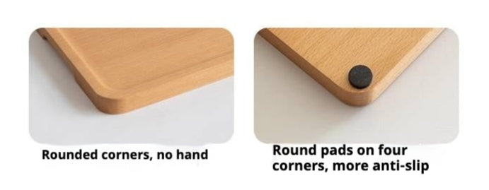 Black walnut solid wood , Beech solid wood wax oil fruit plate tray