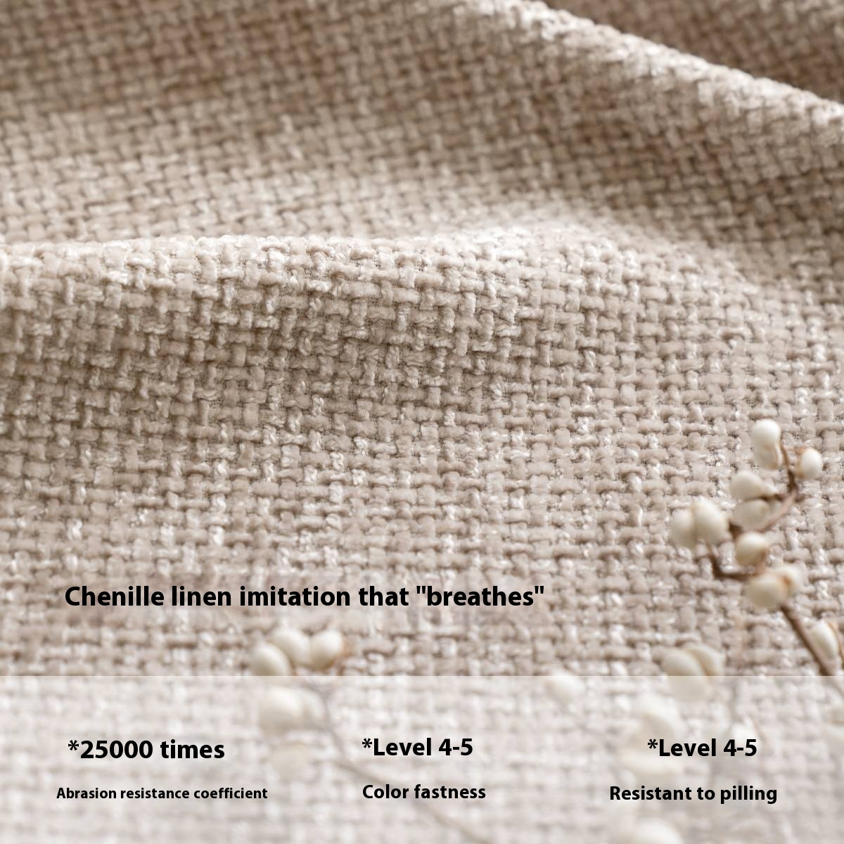 Fabric French Retro Soft Back Bed