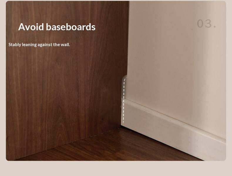 Black Walnut Solid Wood TV Cabinet with Large Storage