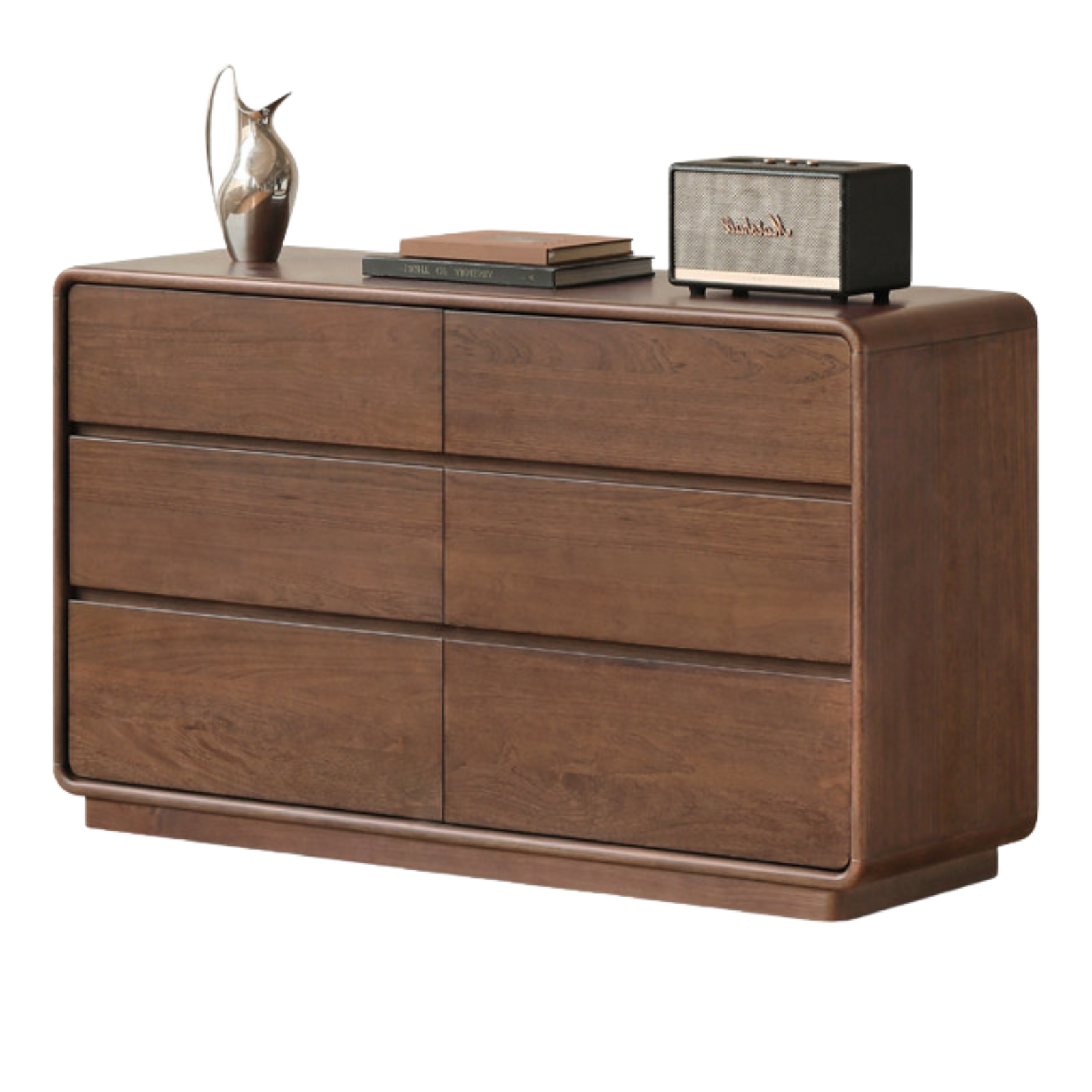 Sandalwood Solid Wood Modern Chest of Drawers