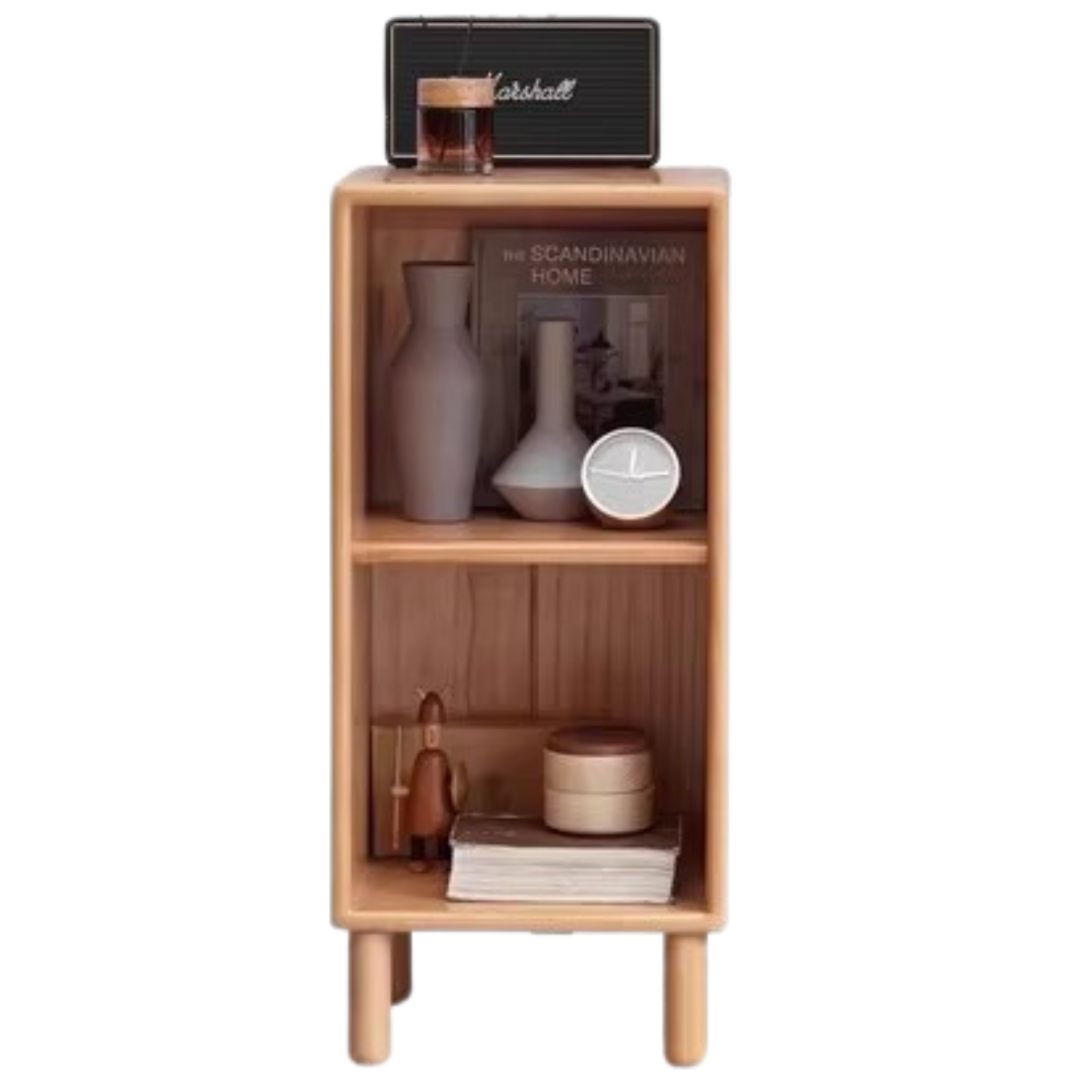 Beech Solid Wood Capacity Bookcase