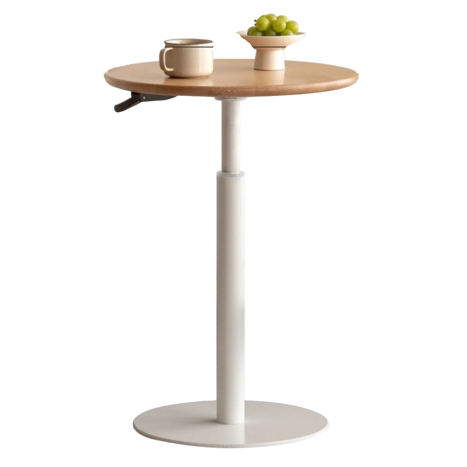 Black Walnut, Oak Solid Wood Lifting Italian Light Luxury Side Table