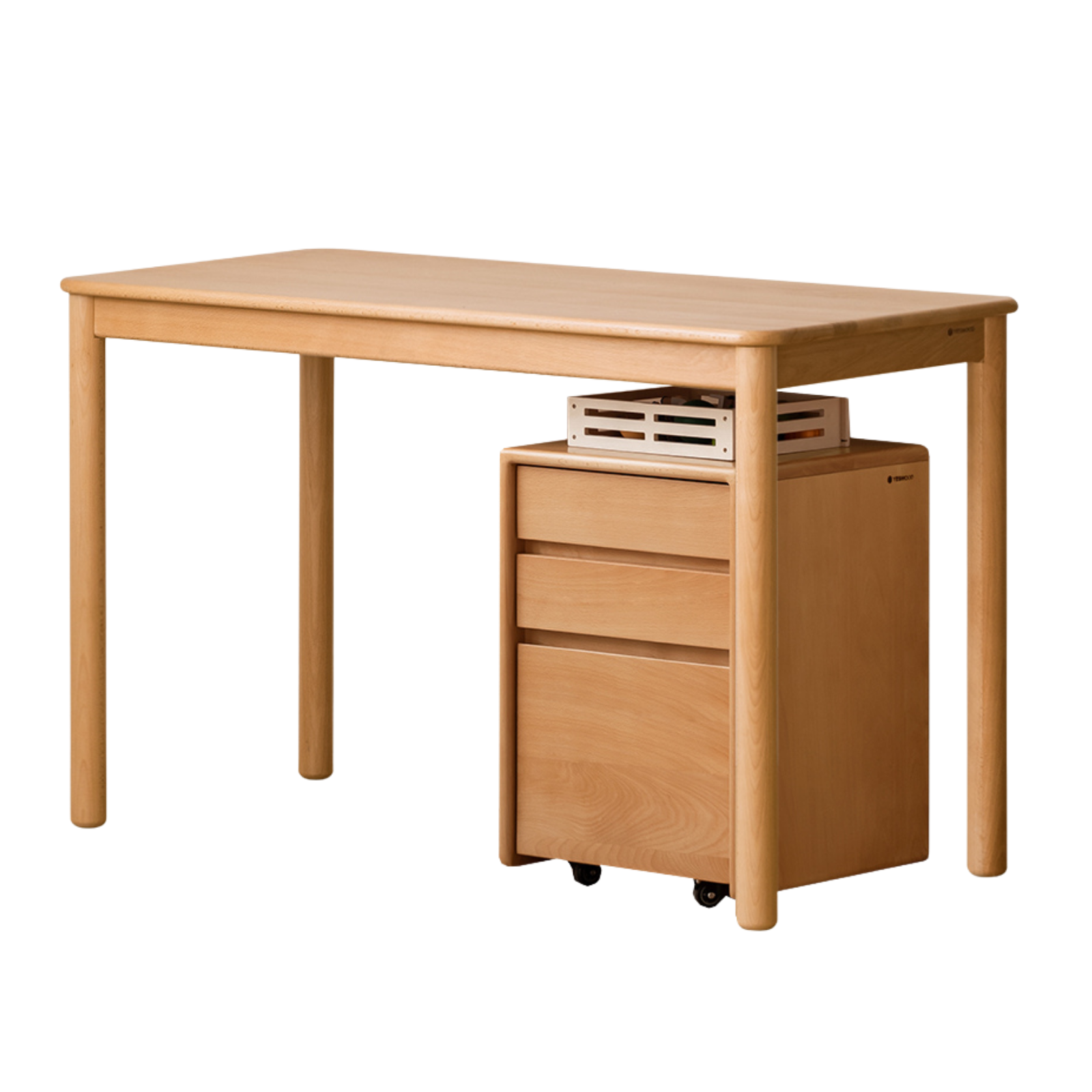 Beech Solid Wood Kids Study Table