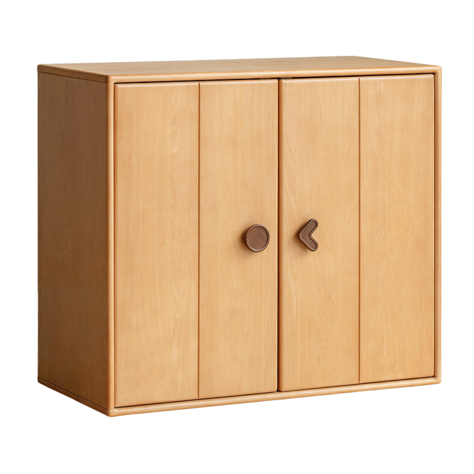 Beech, Rubber Solid Wood Kids Wardrobe