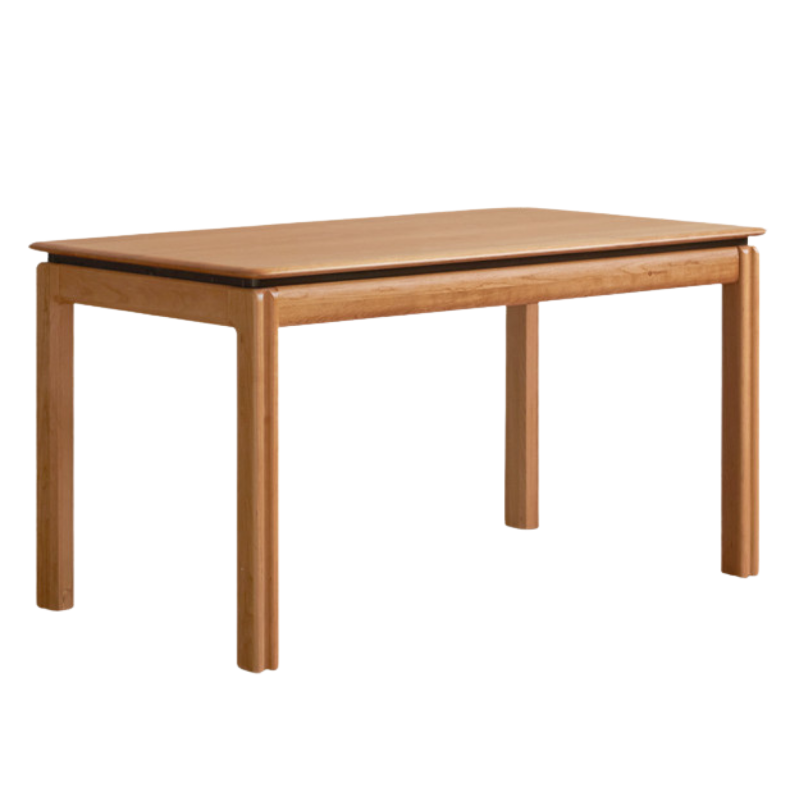 Cherry Solid Wood Vintage Style Dining Table