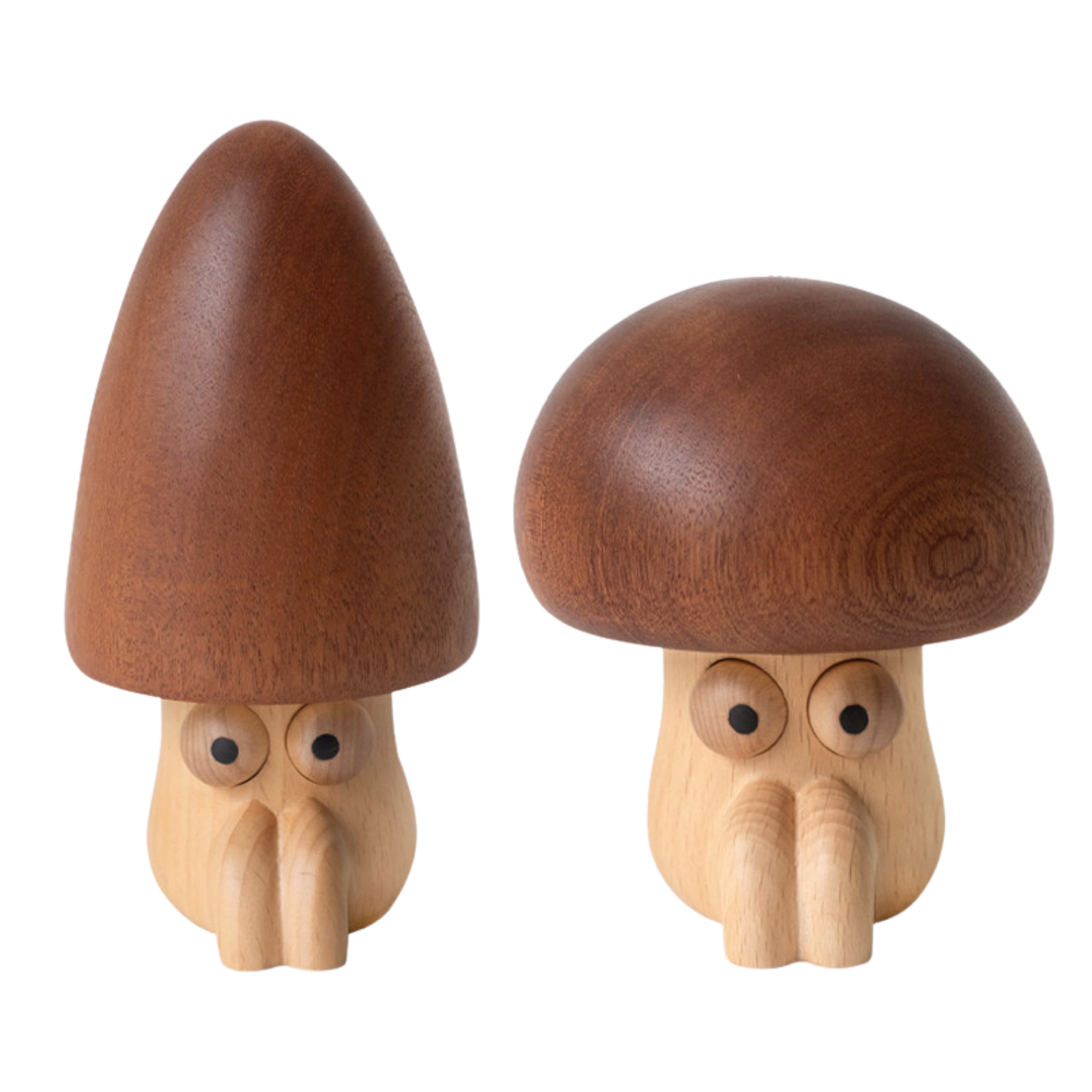 Ebony Wood, Beech Solid Wood Magic Mushroom Music Box