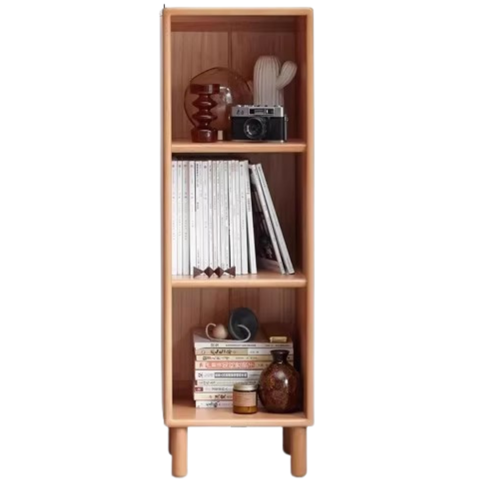 Beech Solid Wood Capacity Bookcase