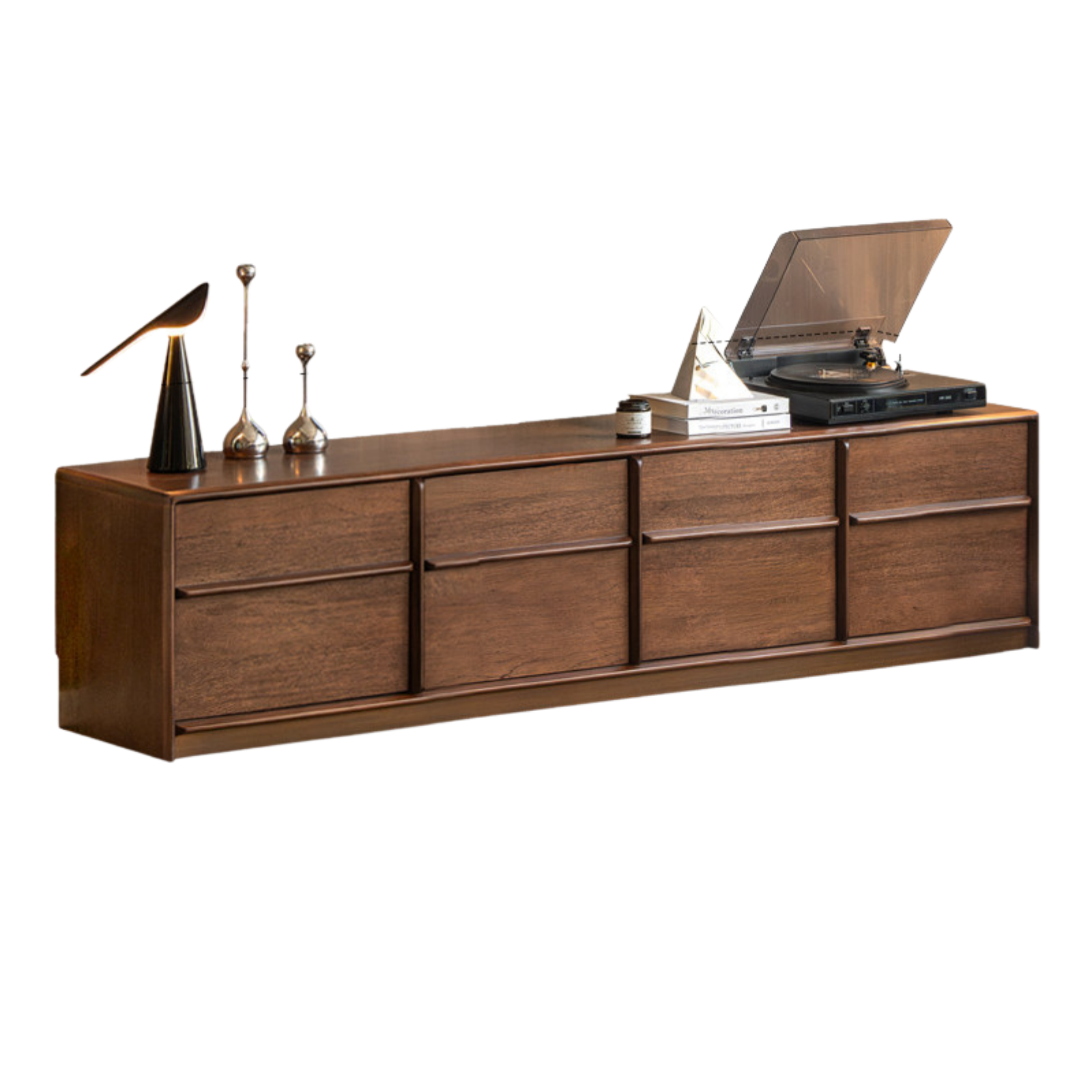 Solid Rosewood Modern Simple TV Cabinet