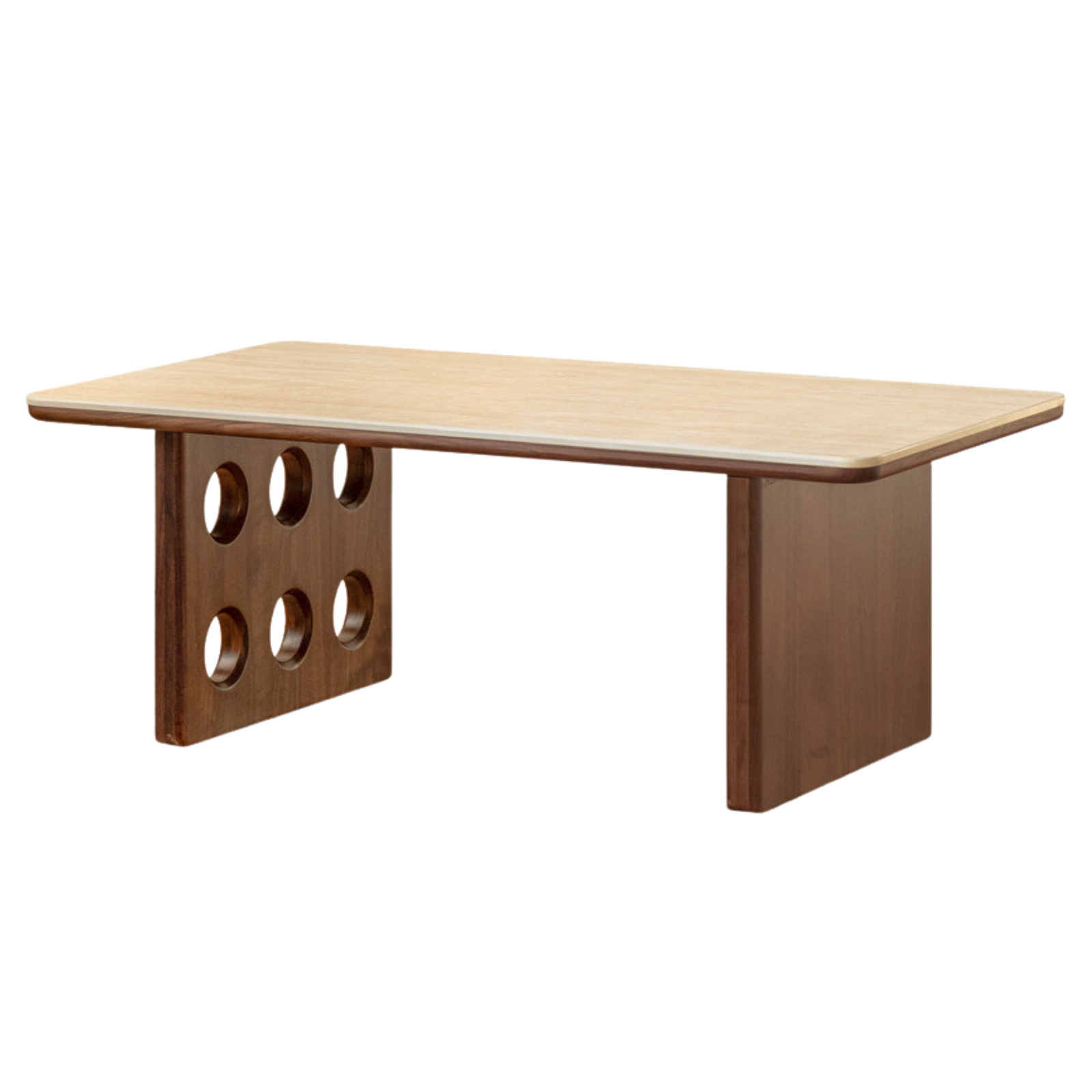 Black Walnut Solid Wood Ancient Style Coffee Table