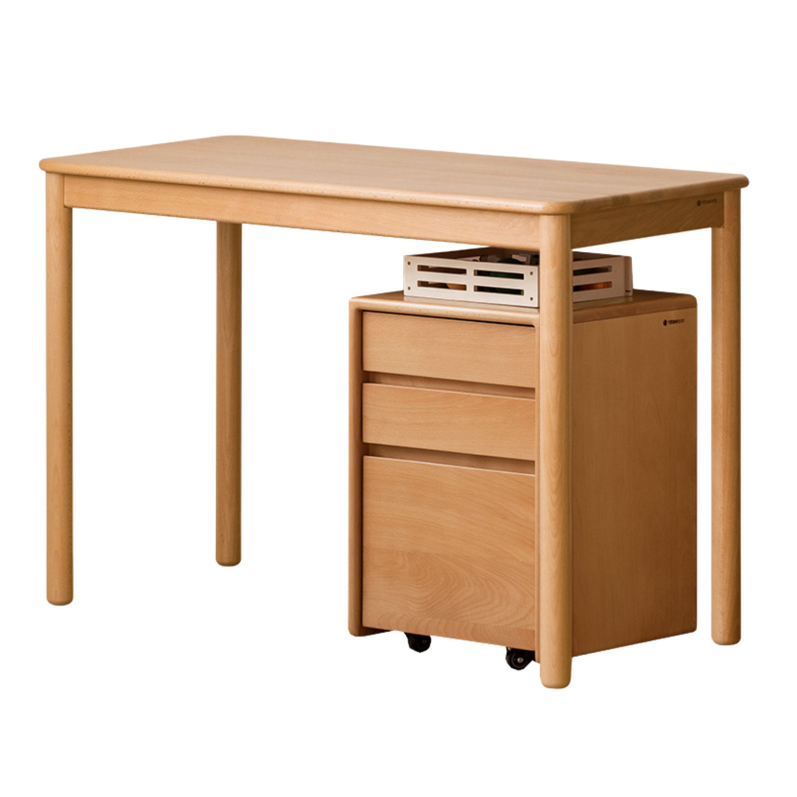 Beech Solid Wood Kids Study Table