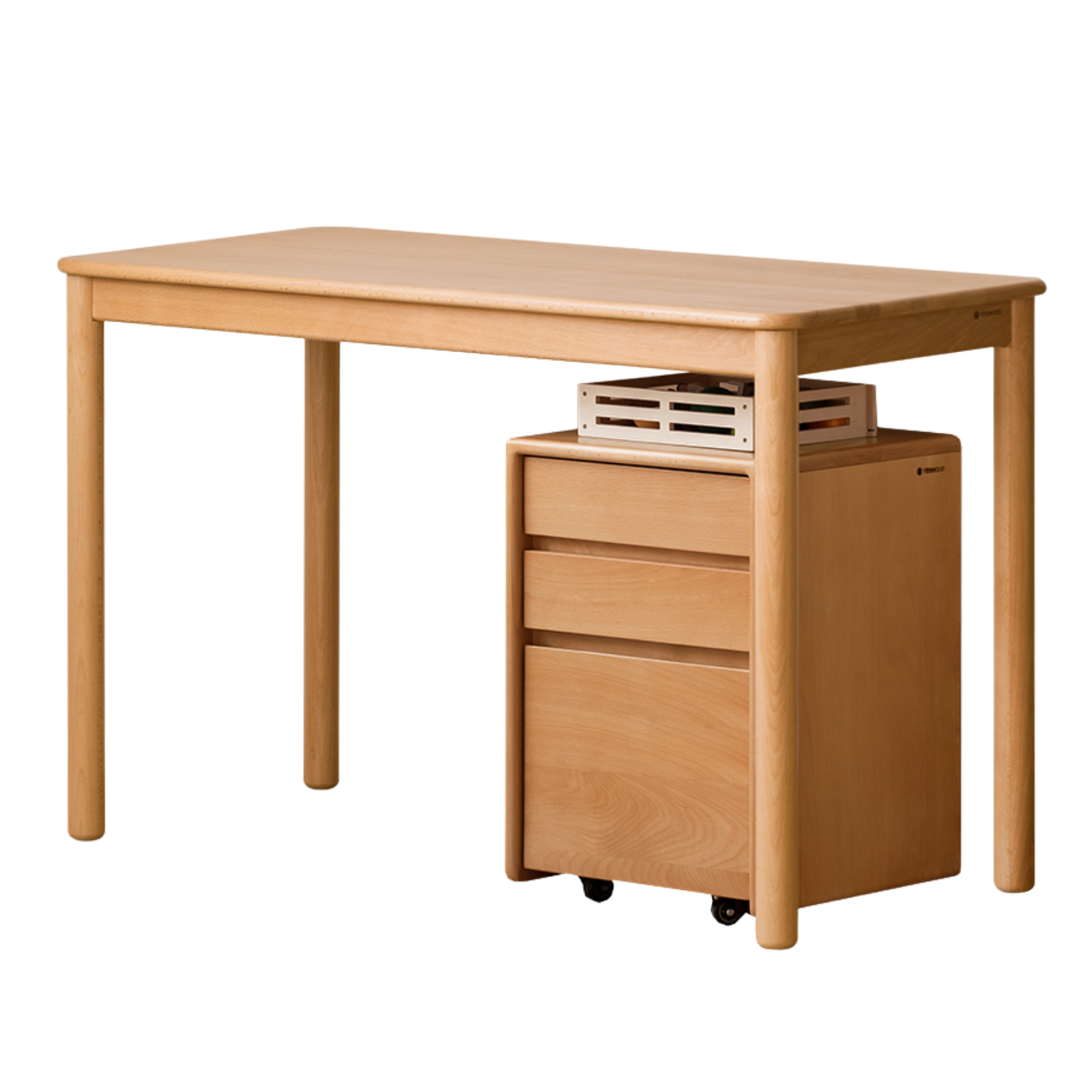 Beech Solid Wood Kids Study Table