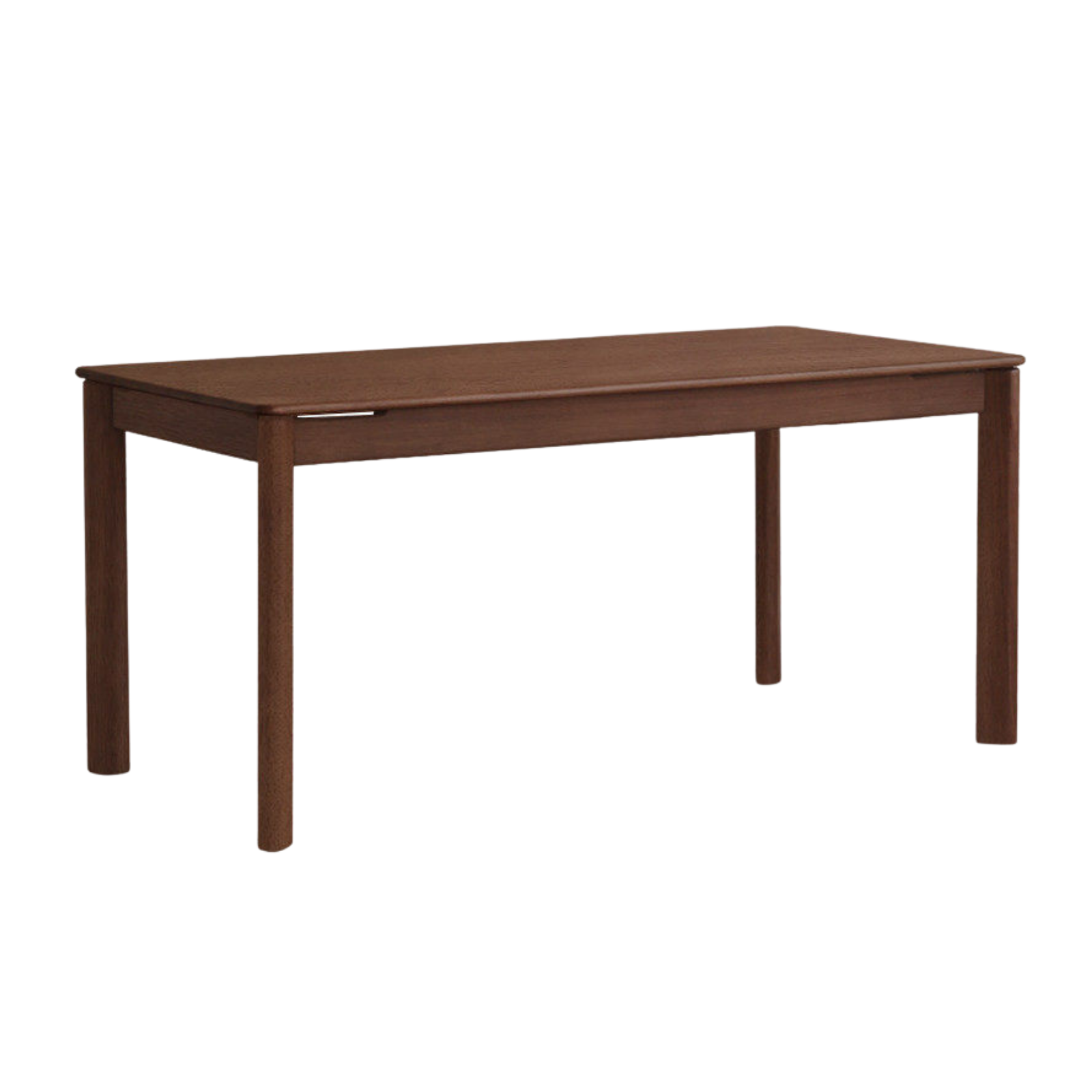 Black Walnut, Sandalwood, Ash Solid, Golden Pear Wood Modern Rectangular Table
