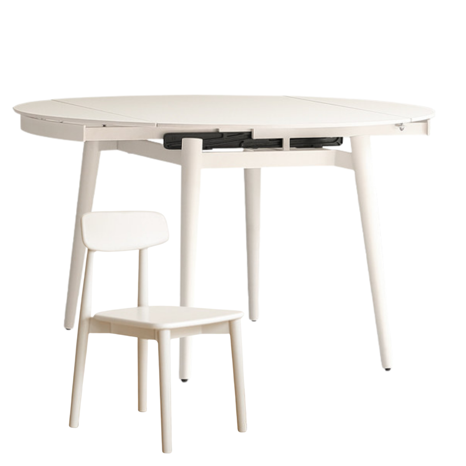 Slate Dining Table Ivory White