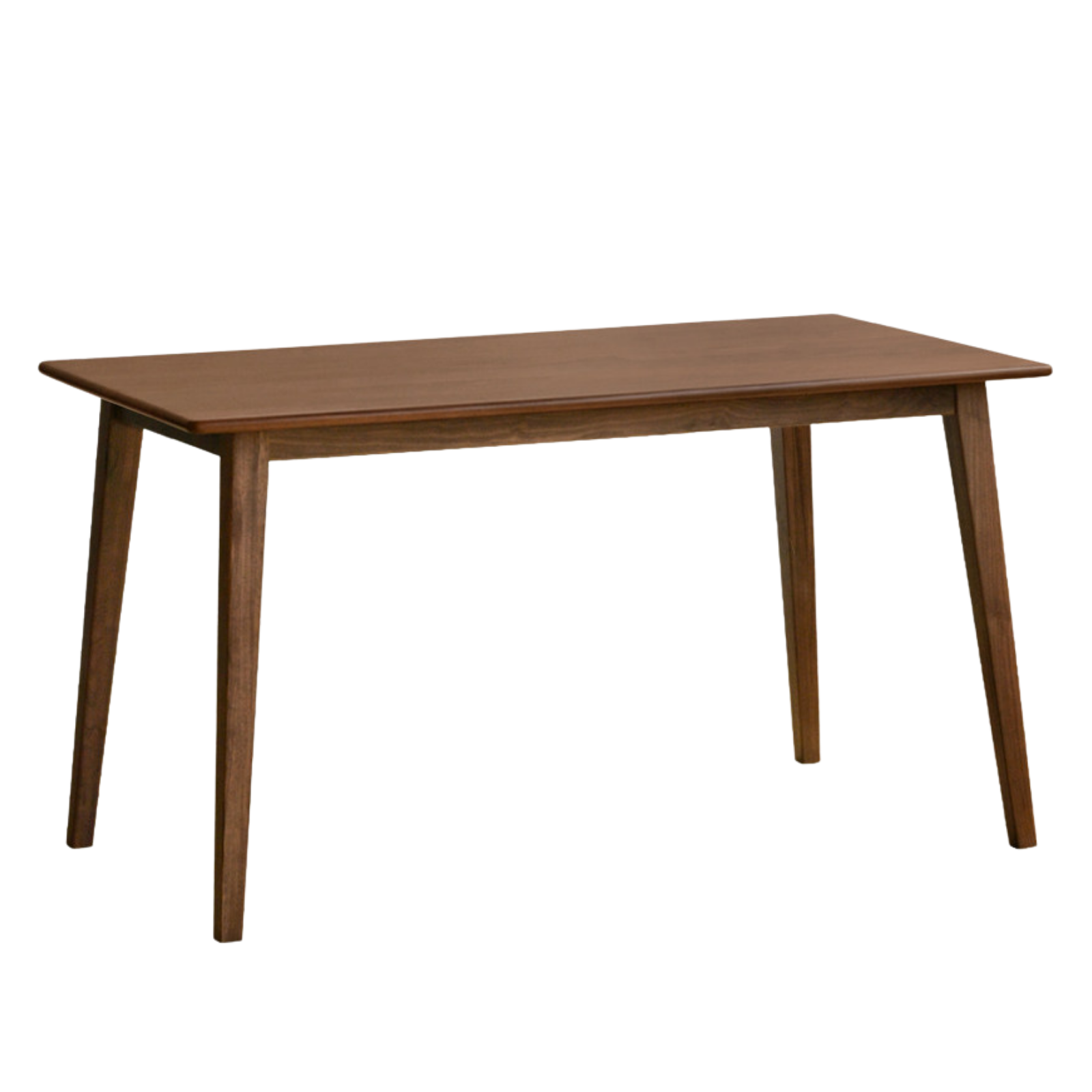Black Walnut, Birch Solid Wood Dining Table