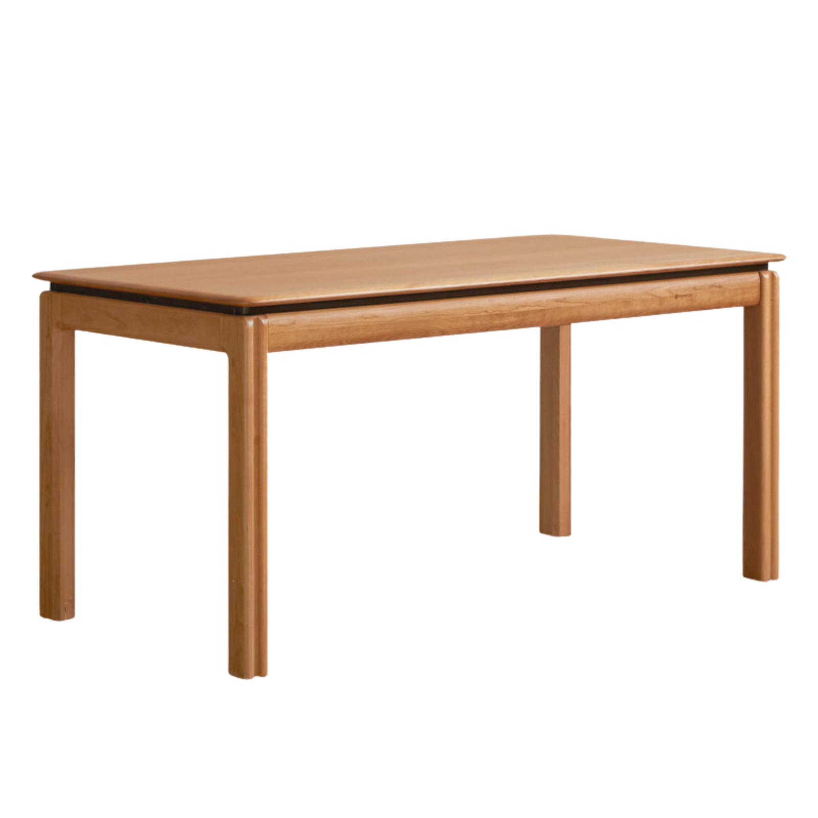 Cherry Solid Wood Vintage Style Dining Table