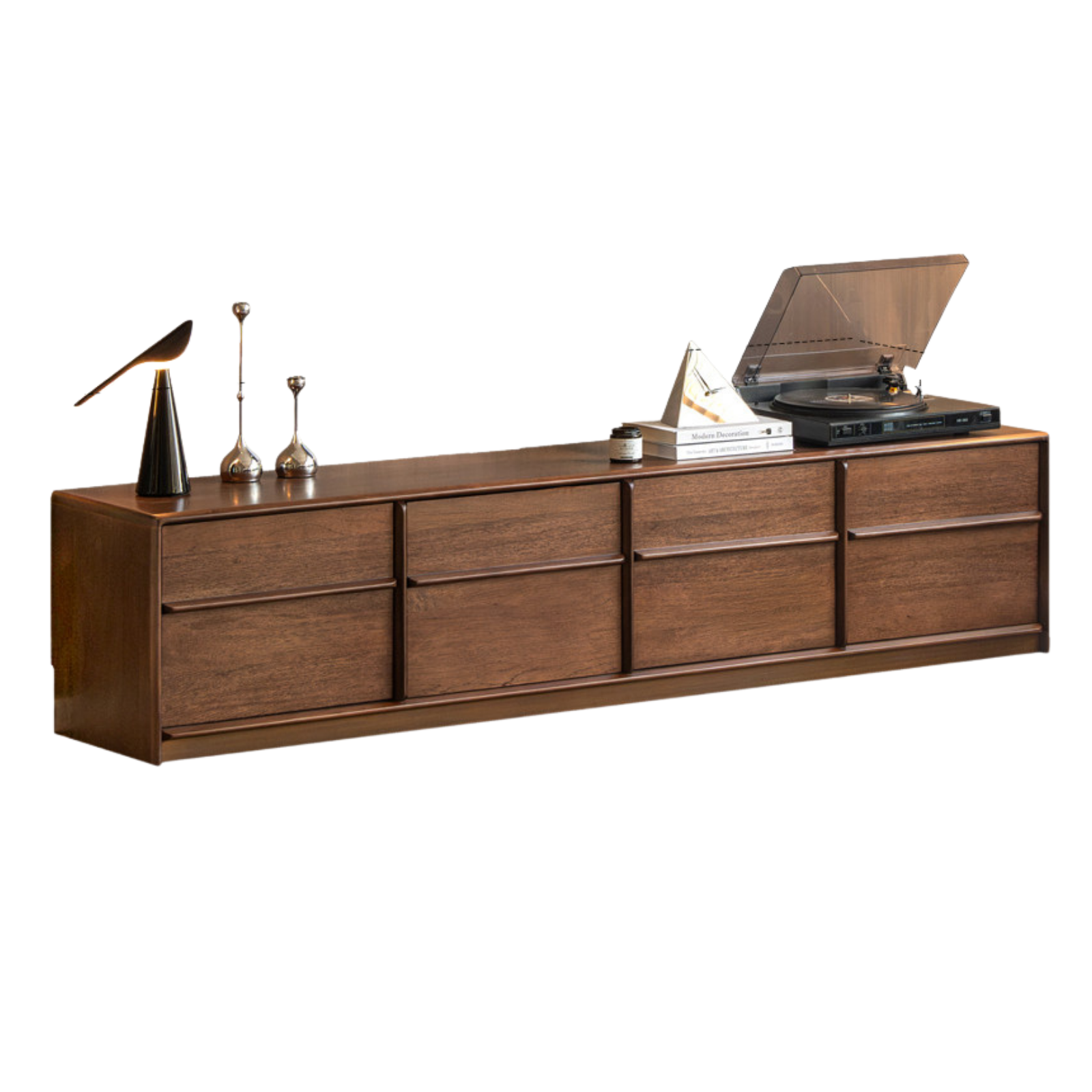 Solid Rosewood Modern Simple TV Cabinet