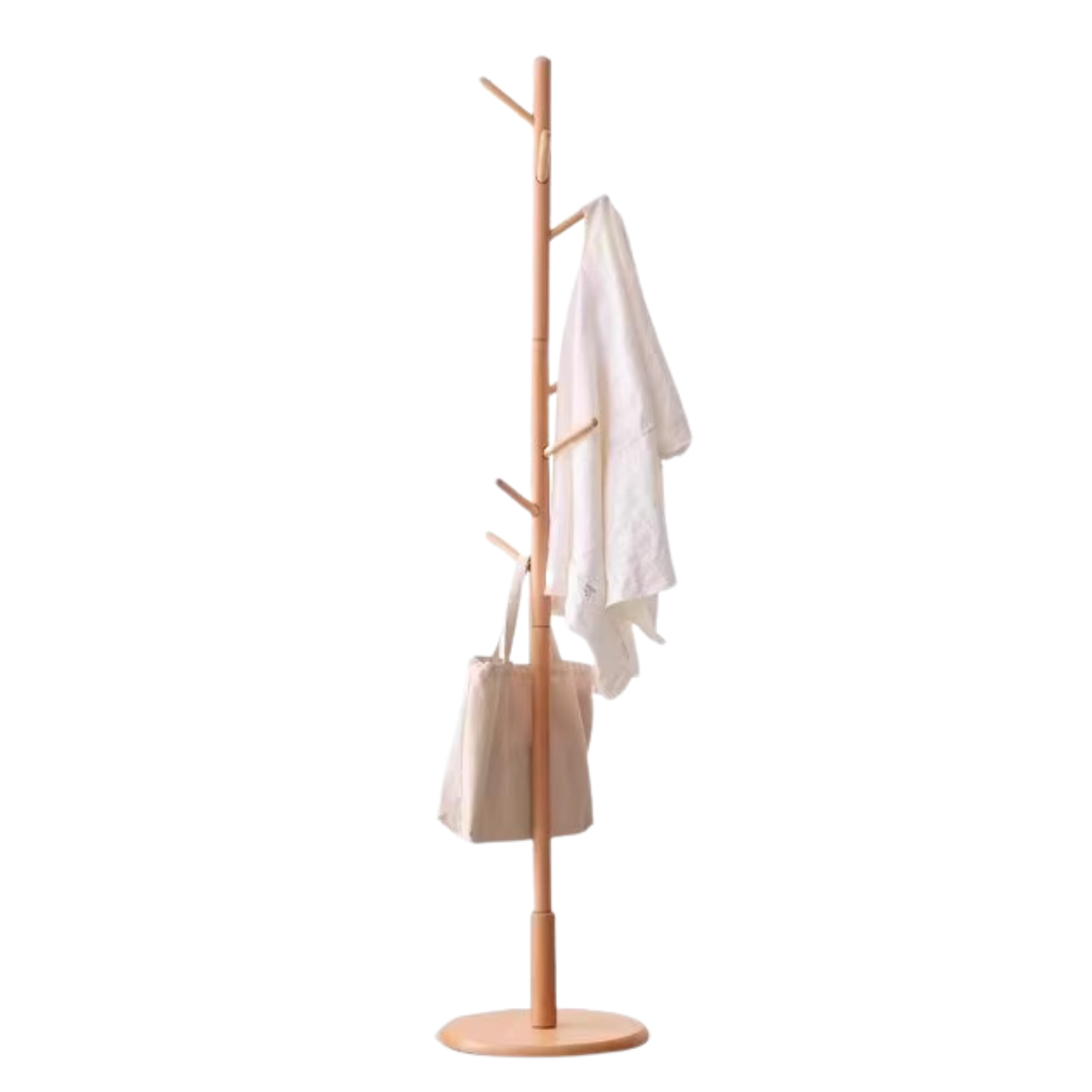 Beech Solid Wood Modern Minimalist Standing Hanger