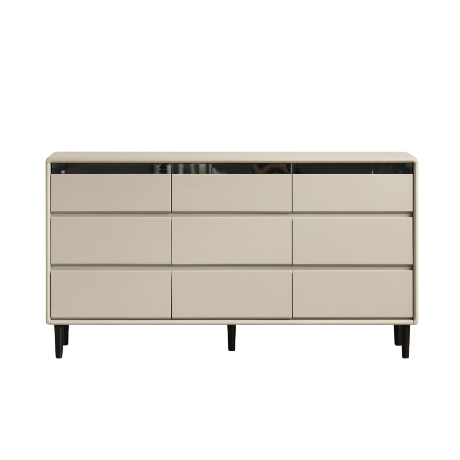 Tulipwood , Solid Rubberwood Light Luxury Chest of Drawers