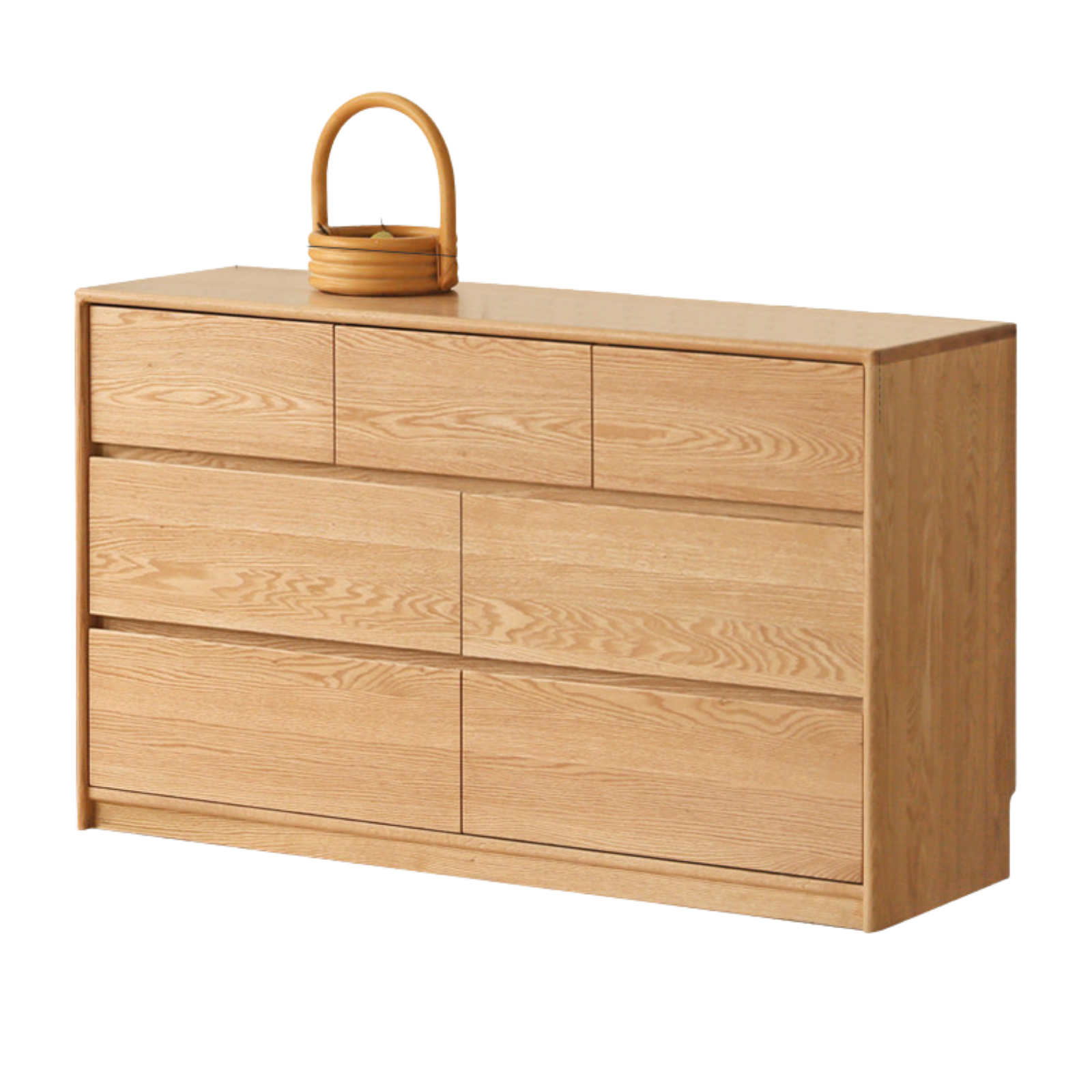 Oak, Black Walnut, Beech Solid Wood, Solid Rubberwood Storage Drawer-