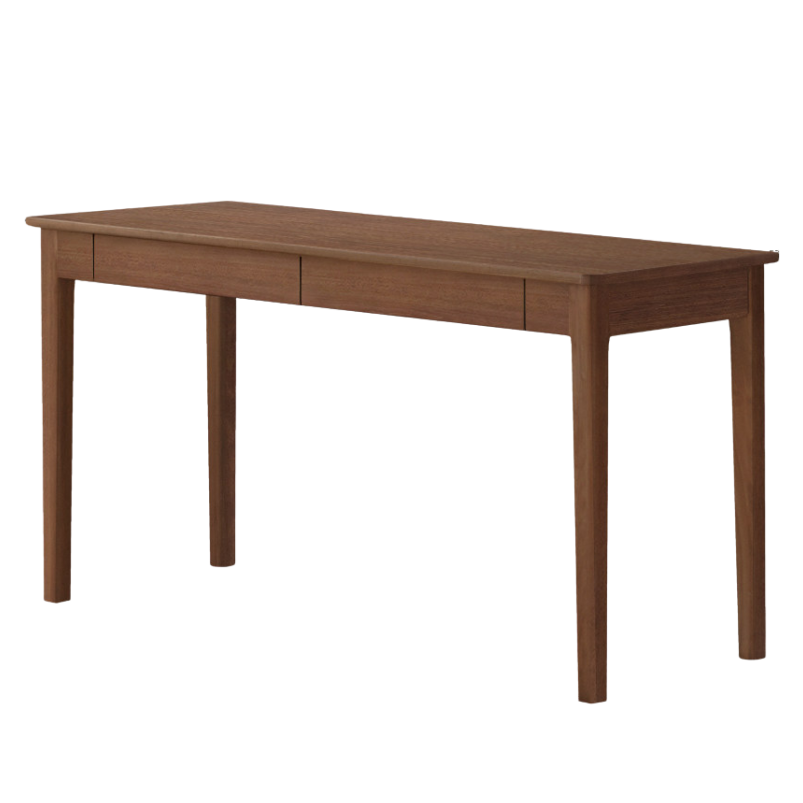 Black Walnut, Rosewood Solid Wood Desk with Drawer New Style