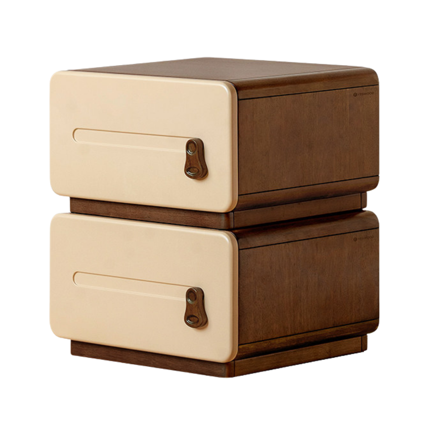 Beech, Rubberwood Solid Wood Children's Chest of Drawers